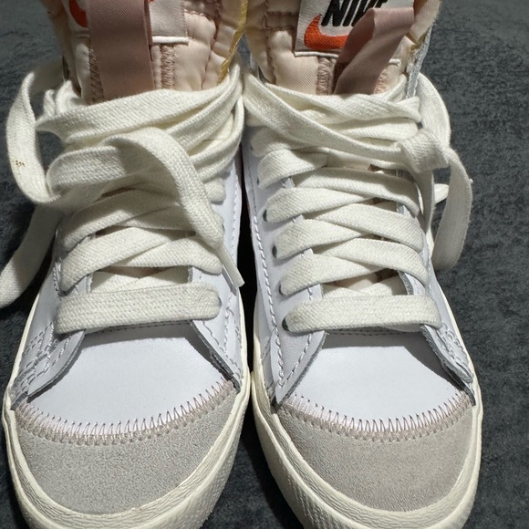 Nike W Blazer Mid 77 Jumbo  Women Casual Shoes White/Pink Oxford - Picture 14 of 15